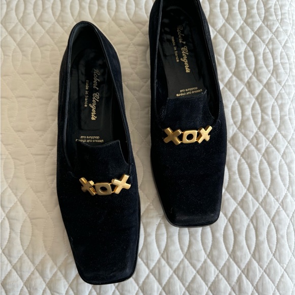 Robert clergerie xoxo black suede loafers. Size 7 1/2 - Picture 2 of 7